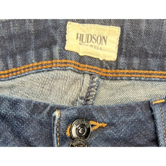 Hudson Dark Blue Mid Rise Skinny Jeans Size 29 - Picture 11 of 14